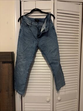 Banana Republic Light Blue Denim Cropped Jeans
